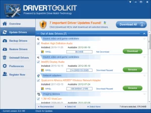 DriverToolkit 8.9 Crack + Keygen License Key Free Download 2022